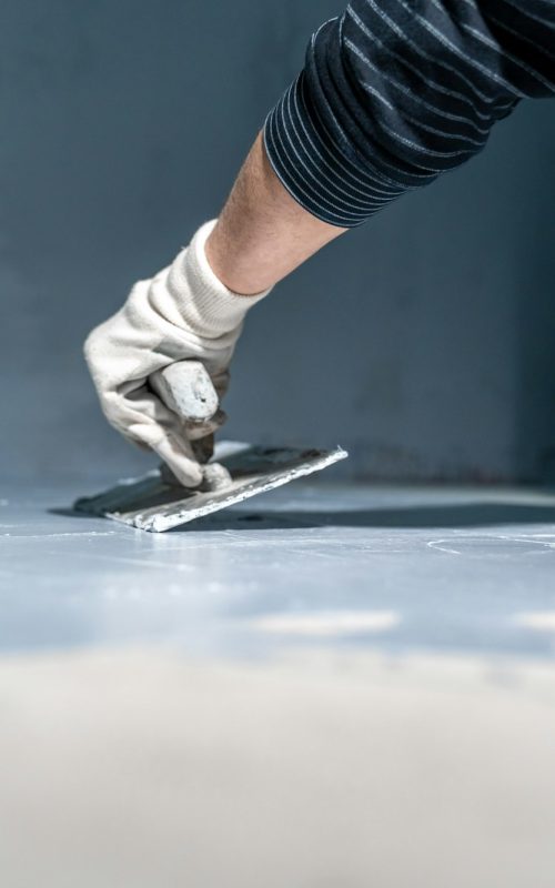 waterproofing of the bathroom floor in a new building